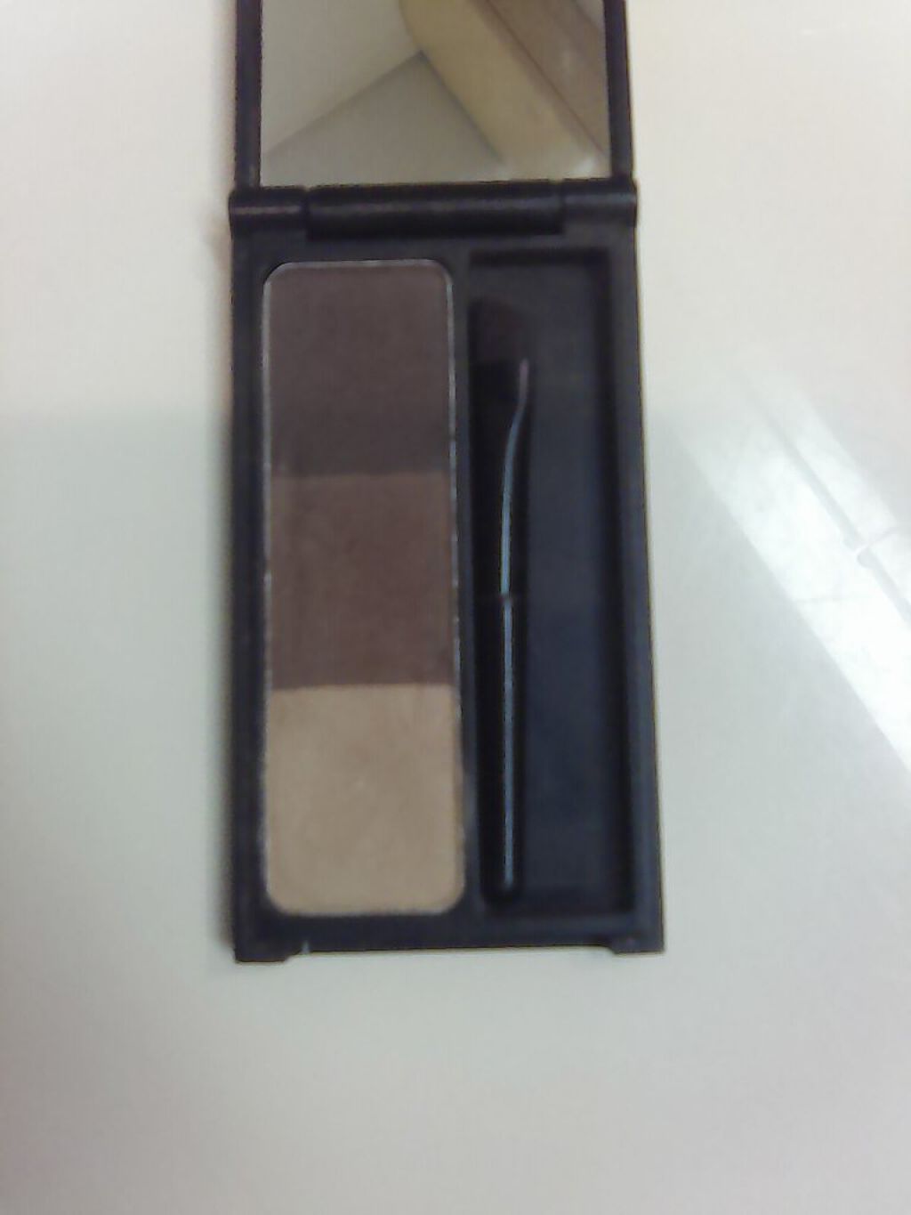 UR GLAM　EYEBROW POWDER/U R GLAM/パウダーアイブロウを使ったクチコミ（2枚目）