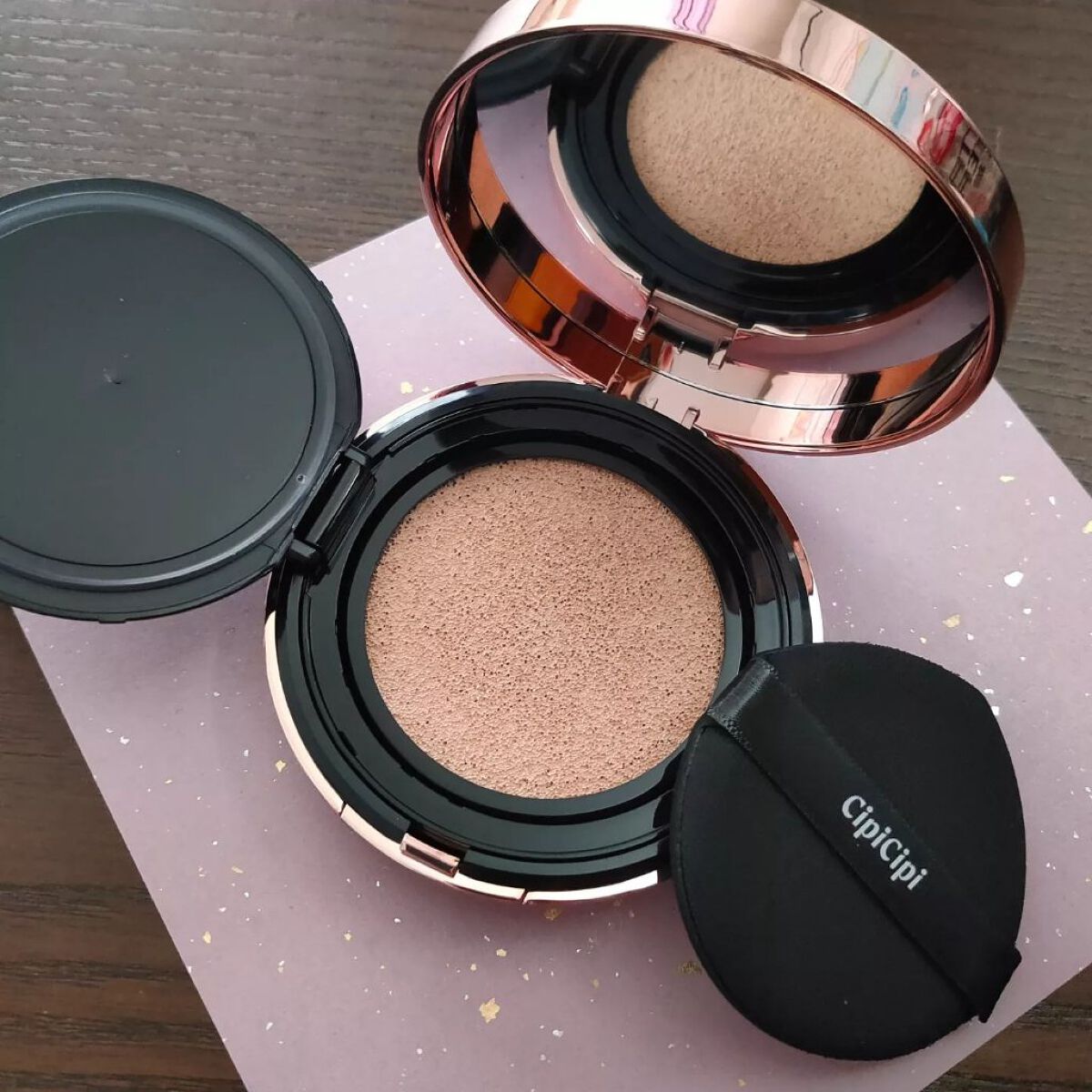 シピシピ フィットスキンクッション/CipiCipi/クッションファンデーションを使ったクチコミ（2枚目）