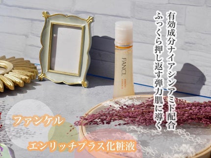 エンリッチプラス 化粧液Ⅱ しっとり <医薬部外品>/ファンケル/化粧水を使ったクチコミ(1枚目)