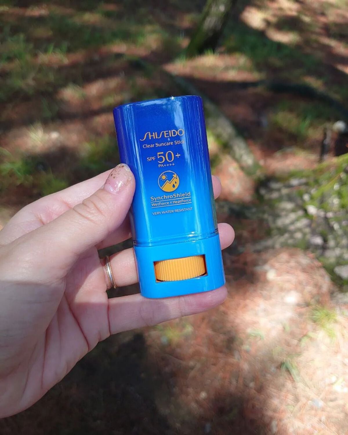 クリア サンケア スティック/SHISEIDO/日焼け止めスティックを使ったクチコミ(1枚目)