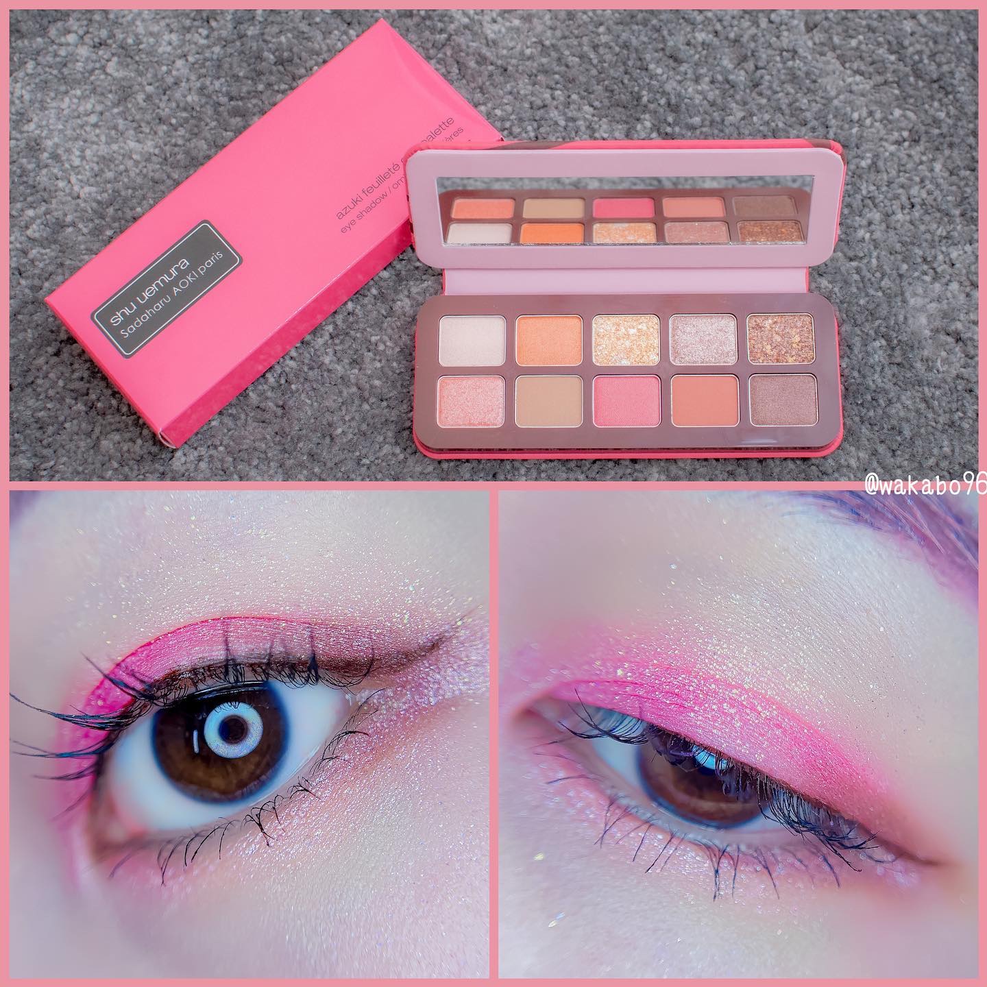 アズキ フィユテ アイ パレット/shu uemura/アイシャドウパレットを使ったクチコミ（1枚目）