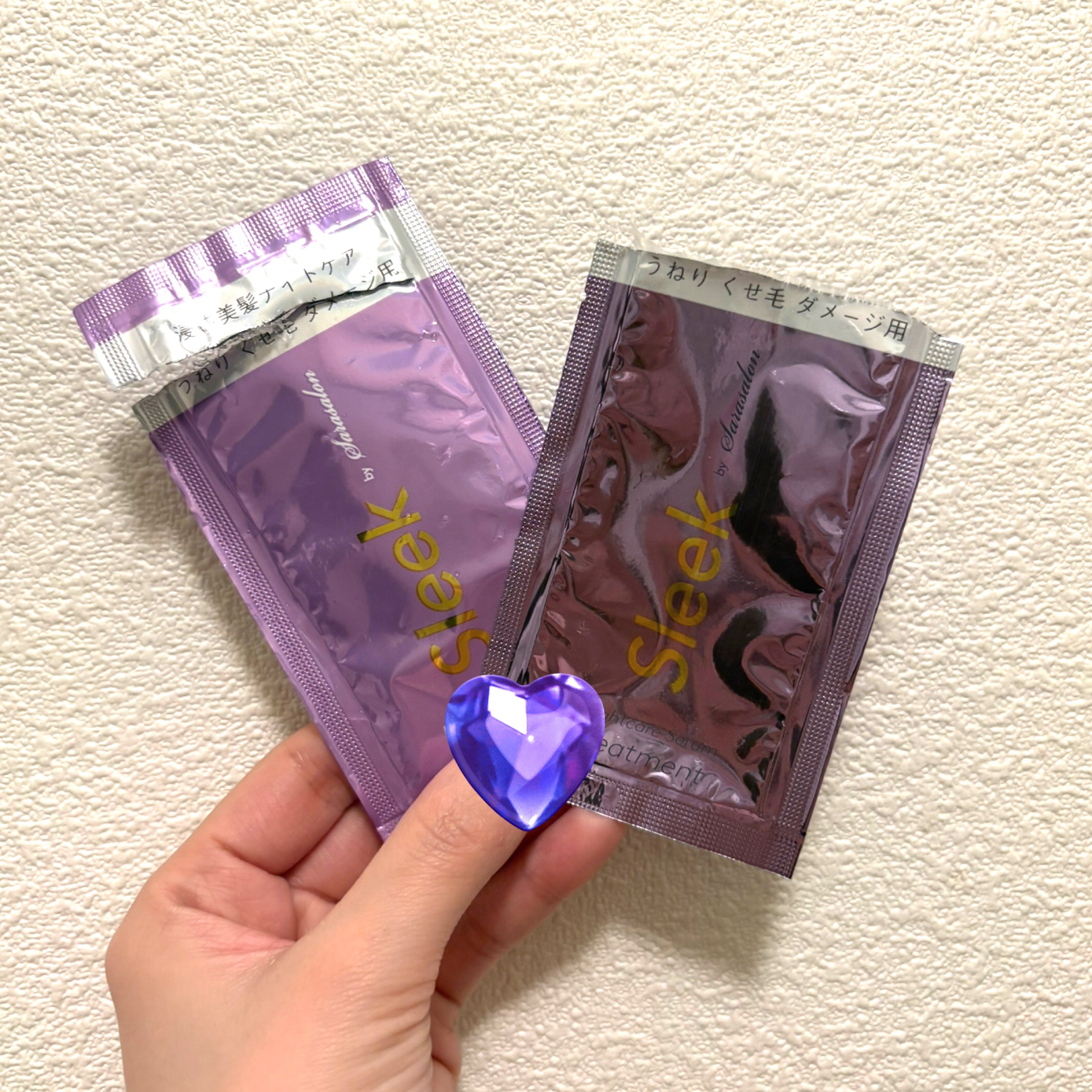 スリークバイサラサロン ナイトケアセラム シャンプー/トリートメント/スリーク by サラサロン/市販シャンプーを使ったクチコミ（1枚目）