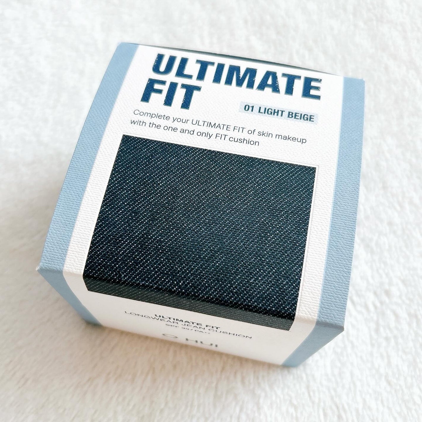 アルティメットフィット ロングウェアデニムクッション/OHUI/クッションファンデーションを使ったクチコミ(8枚目)