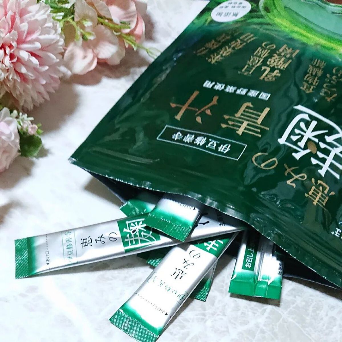 恵みの麹青汁/爽健らぼ/青汁を使ったクチコミ（3枚目）