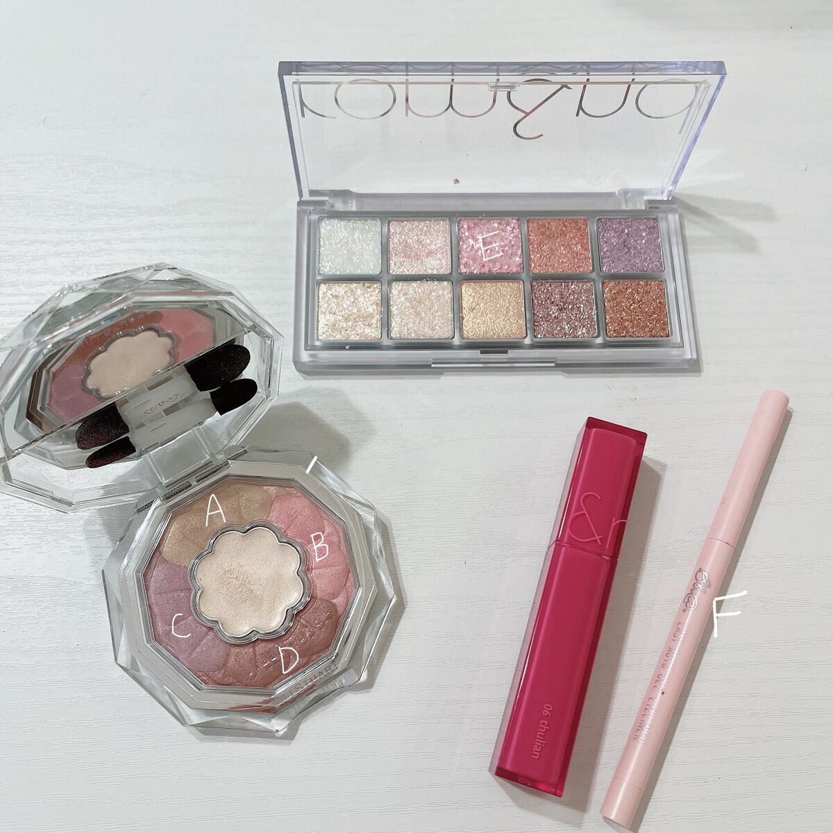 ベターザンパレット/rom&nd/アイシャドウパレットを使ったクチコミ（2枚目）