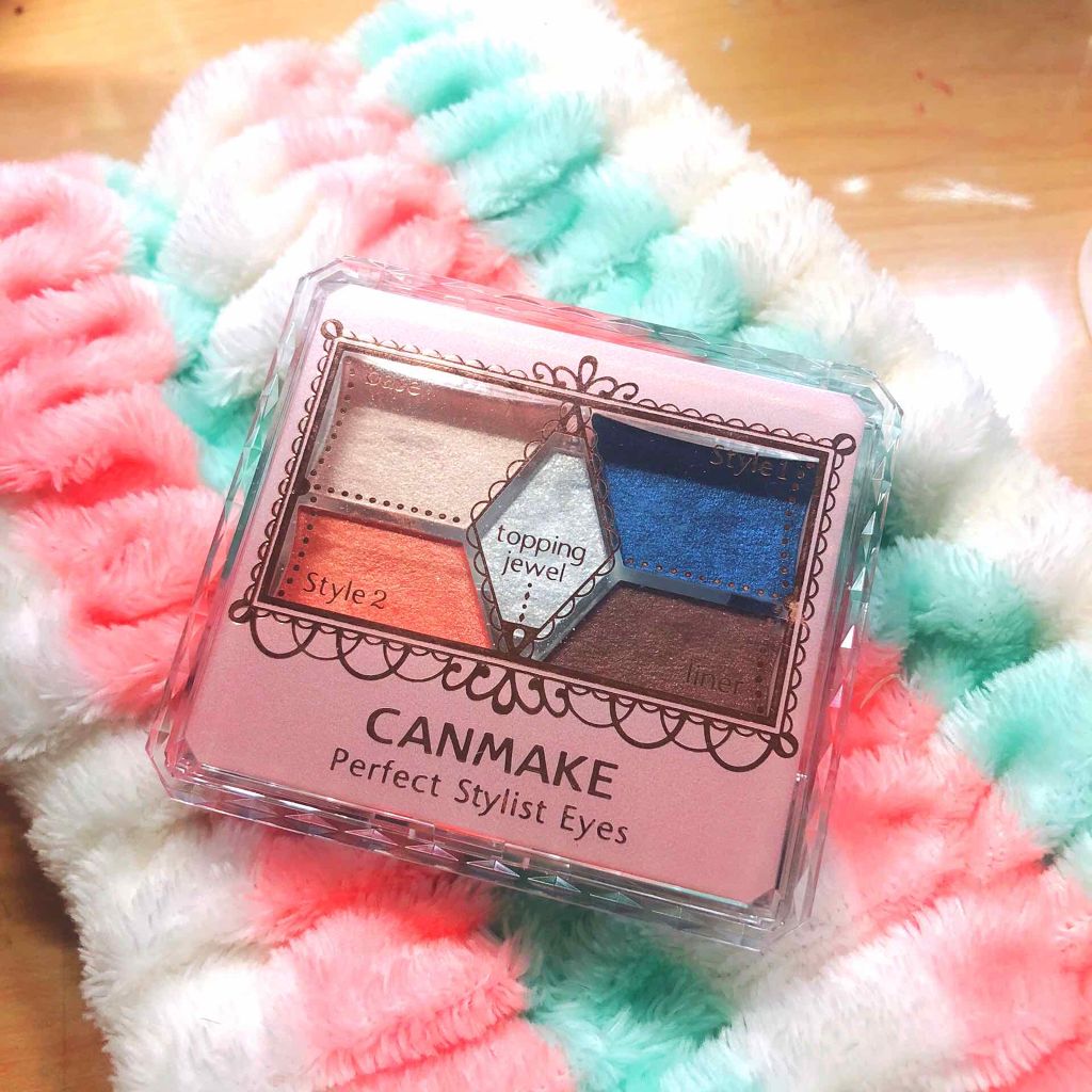 【旧品】パーフェクトスタイリストアイズ/キャンメイク/アイシャドウパレットを使ったクチコミ（1枚目）