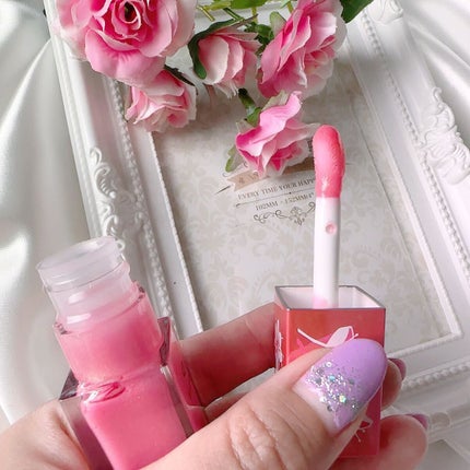 コンフォート リップオイル シマー/CLARINS/リップグロスを使ったクチコミ(2枚目)