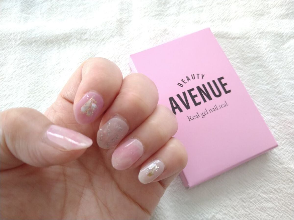 リアルジェルネイルシール/BEAUTY AVENUE/ネイルシールを使ったクチコミ(8枚目)