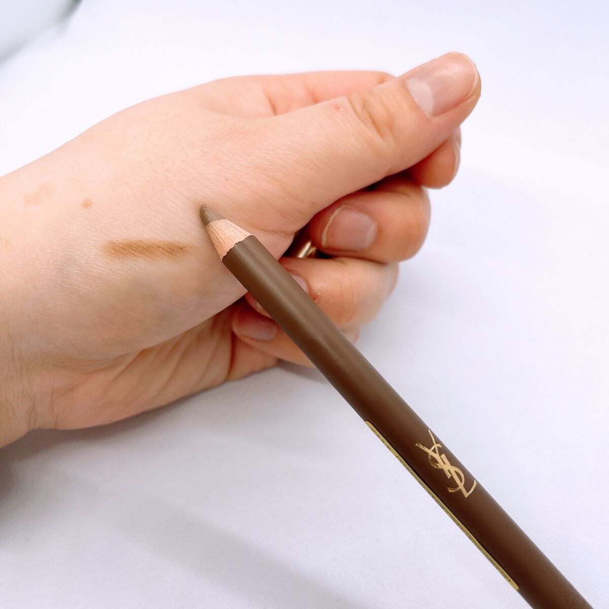アイブロウ ペンシルY/YVES SAINT LAURENT BEAUTE/アイブロウペンシルを使ったクチコミ（3枚目）
