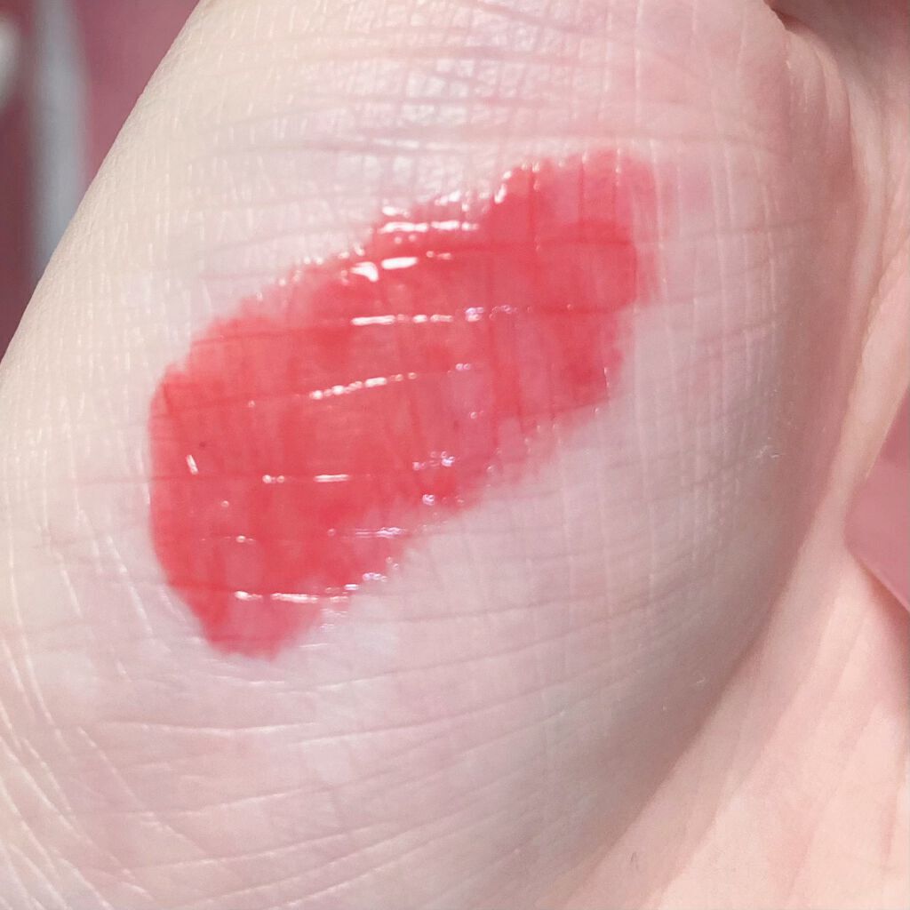 デューティント 【旧】14 ハッピーモモ/AMUSE/リップティントを使ったクチコミ（2枚目）