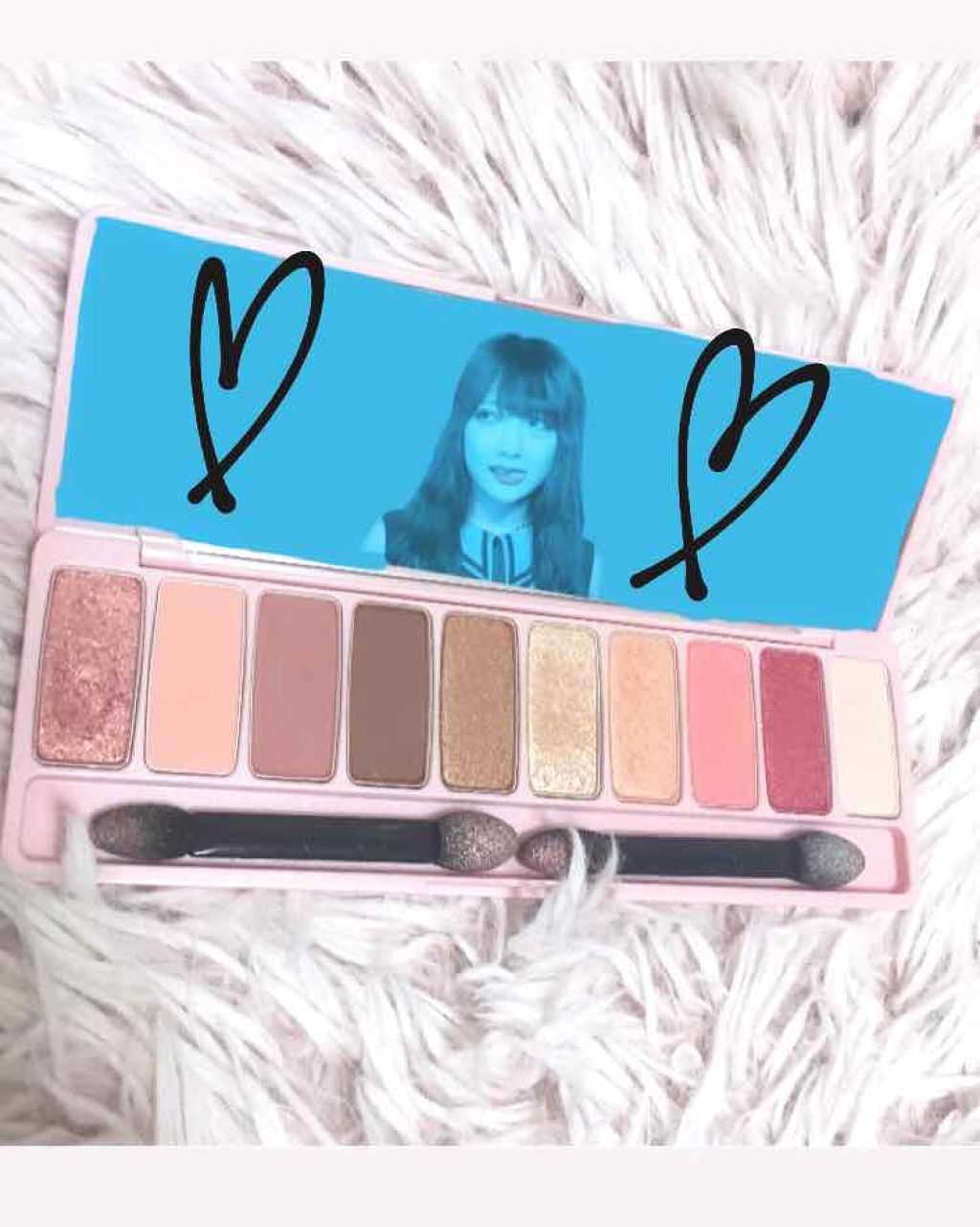 プレイカラー アイシャドウ/ETUDE/アイシャドウパレットを使ったクチコミ（2枚目）