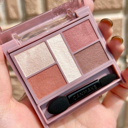 パーフェクトスタイリストアイズ/キャンメイク/アイシャドウパレットを使ったクチコミ(6枚目)