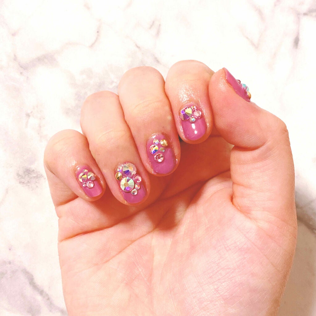 ジェルネイル(ライト対応)/セリア/ジェルネイルを使ったクチコミ(2枚目)