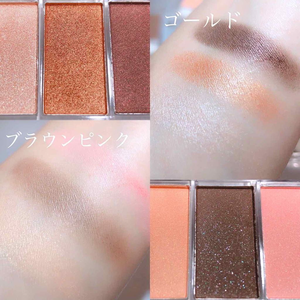 WHY NOT SPINNS 3色アイシャドウ/DAISO/アイシャドウパレットを使ったクチコミ(2枚目)