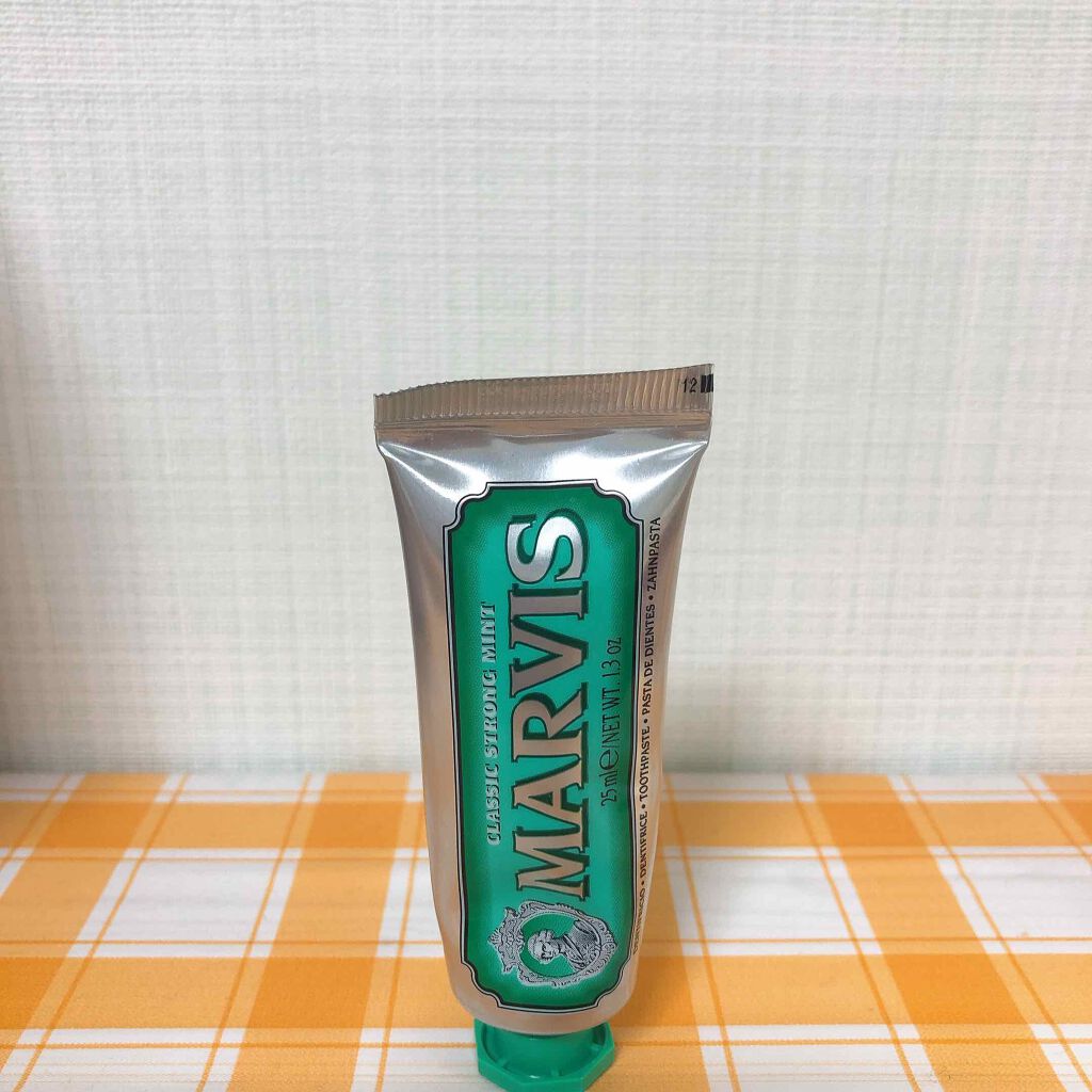MARVIS Classic Strong Mint(クラッシックストロングミント)/MARVIS/歯磨き粉を使ったクチコミ（1枚目）