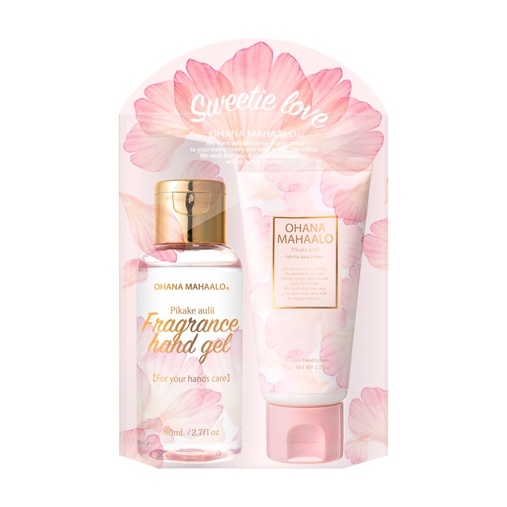 オハナ･マハロ　フレグランスハンドクリーム＆ハンドジェル　ピカケ アウリィ 