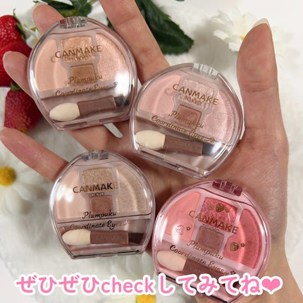 プランぷくコーデアイズ/キャンメイク/パウダーアイシャドウを使ったクチコミ(10枚目)