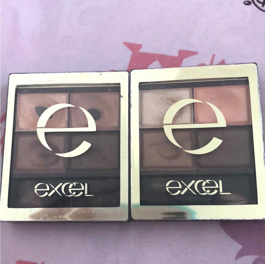 スキニーリッチシャドウ/excel/アイシャドウパレットを使ったクチコミ（2枚目）