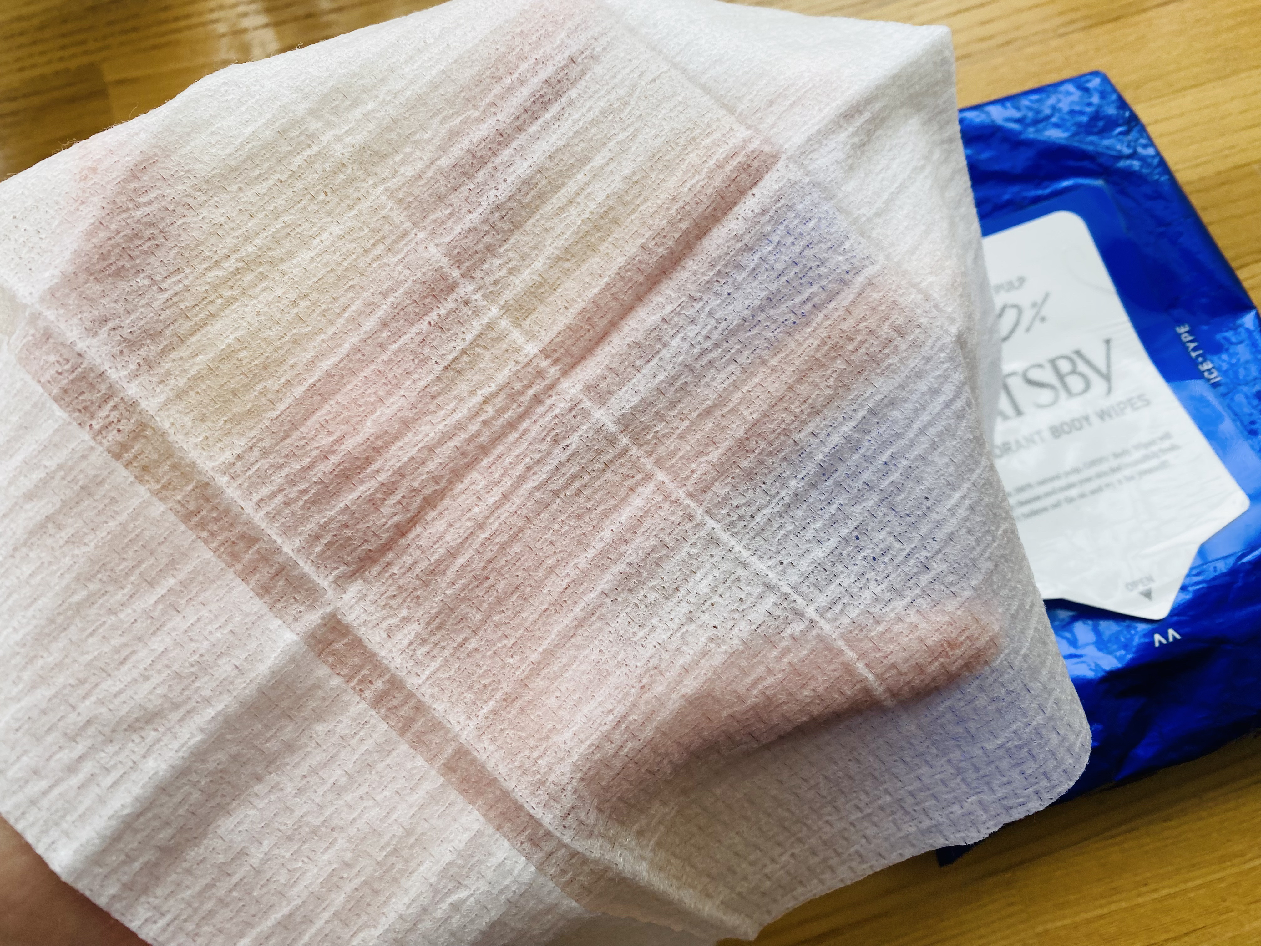 アイスデオドラントボディーペーパー アイスシトラス/ギャツビー/ボディシートを使ったクチコミ（3枚目）