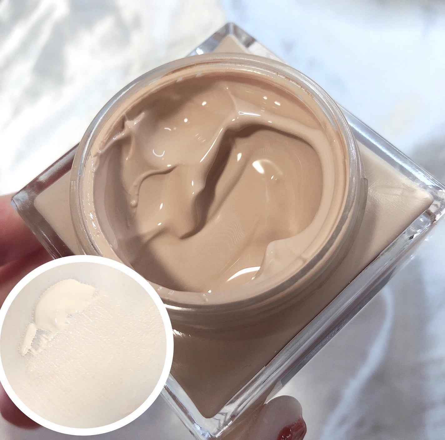 アンリミテッド ケア セラムイン クリーム ファンデーション/shu uemura/クリーム・エマルジョンファンデーションを使ったクチコミ(2枚目)