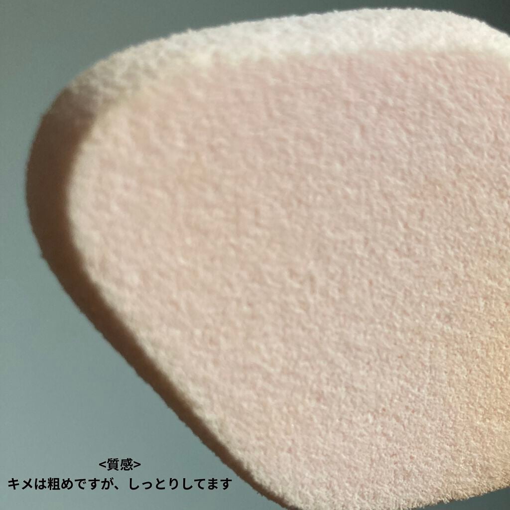 シフォンタッチスポンジN ダイヤ型/ロージーローザ/パフ・スポンジを使ったクチコミ(4枚目)