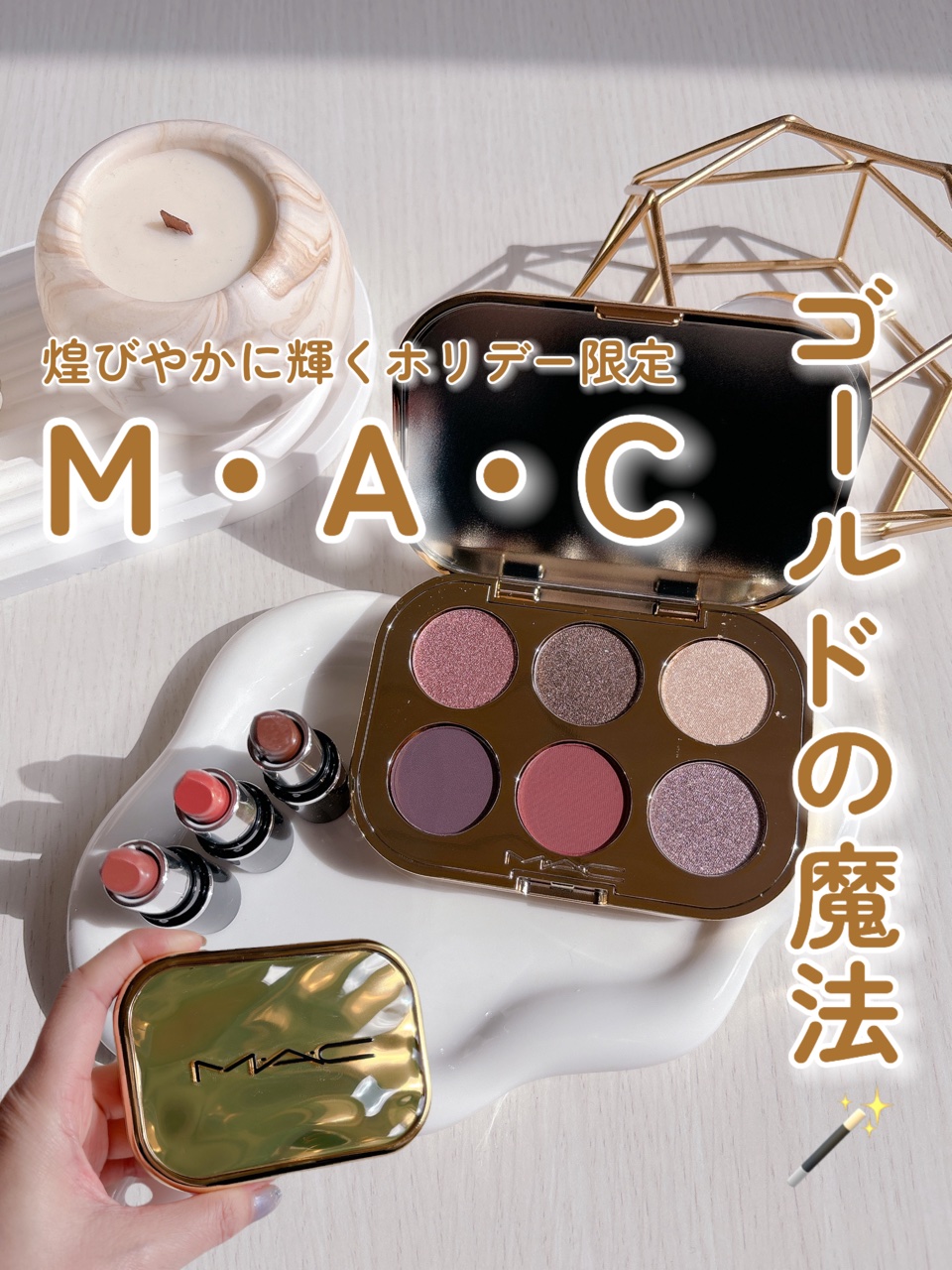 トレジャー アイシャドウ パレット ×6/M・A・C/アイシャドウパレットを使ったクチコミ（1枚目）