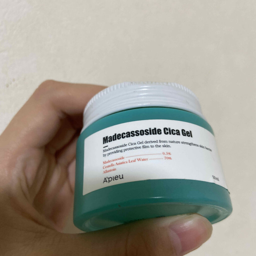 マデカソ CICAジェル/A’pieu/フェイスクリームを使ったクチコミ（1枚目）