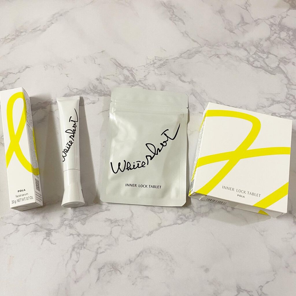 ホワイトショット インナーロック タブレット lXS N/ホワイトショット/美容サプリメントを使ったクチコミ（2枚目）