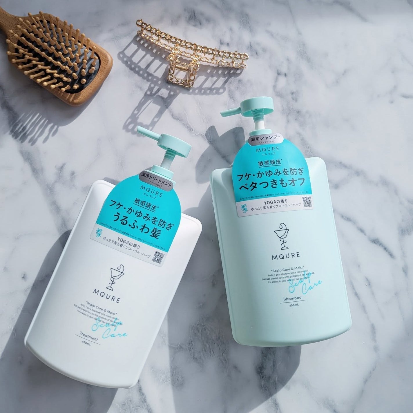 Scalp Care&Moist 薬用シャンプー/薬用トリートメント/MQURE/市販シャンプーを使ったクチコミ(1枚目)