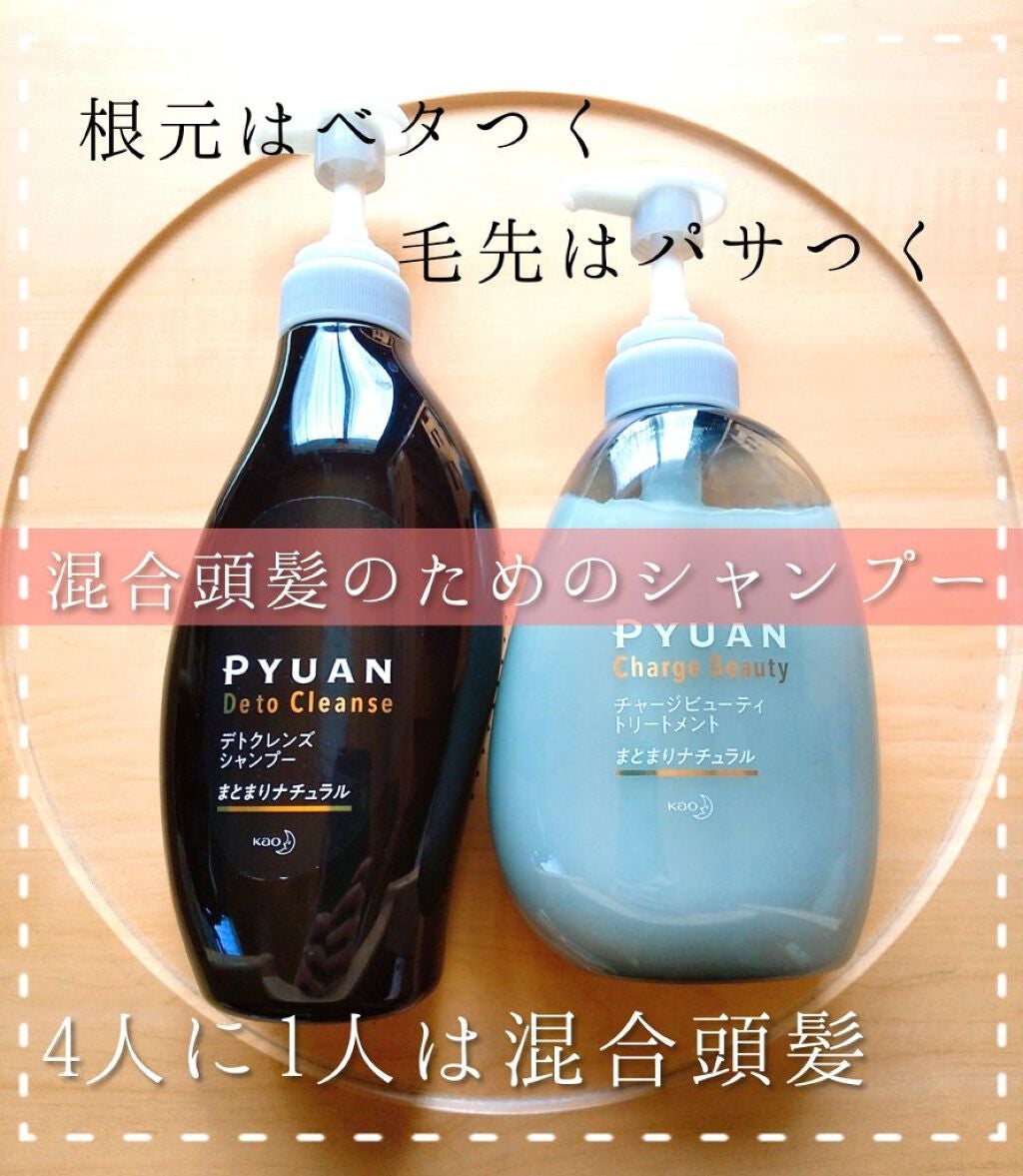 ピュアン デトクレンズシャンプー/チャージビューティトリートメント まとまりナチュラル/ピュアン/シャンプー・コンディショナーを使ったクチコミ(2枚目)