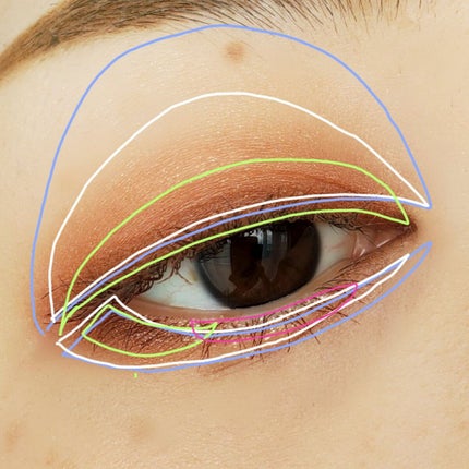 トーンアップアイシャドウ/CEZANNE/アイシャドウパレットを使ったクチコミ(2枚目)