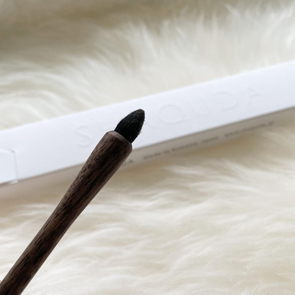 スモーキーアイブラッシュ /SHAQUDA/メイクブラシを使ったクチコミ（2枚目）