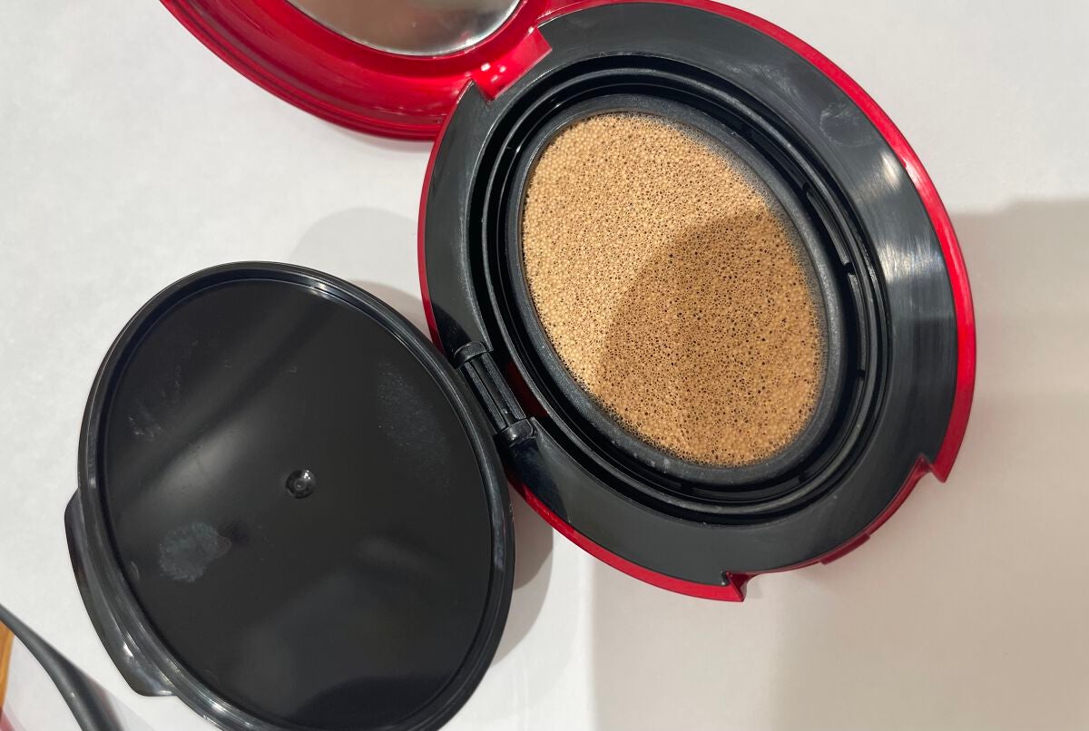 マスク フィット レッド クッション/TIRTIR(ティルティル)/クッションファンデーションを使ったクチコミ(2枚目)