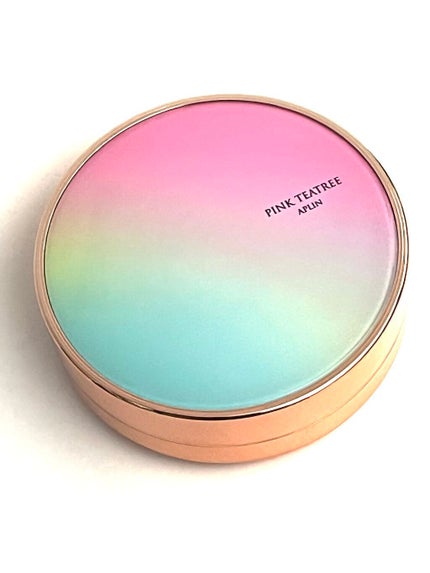 ピンクティーツリーカバークッション/APLIN/クッションファンデーションを使ったクチコミ(1枚目)