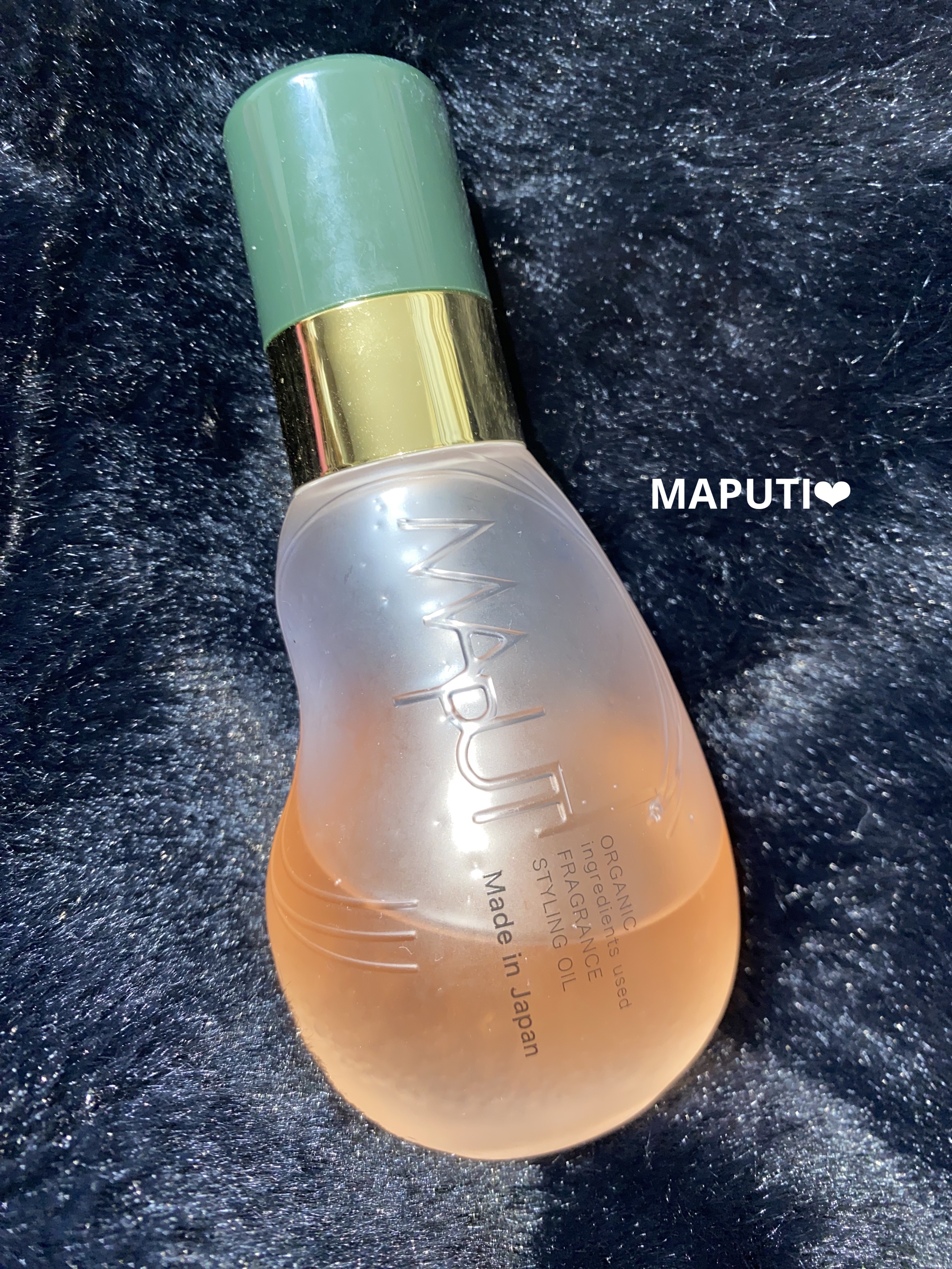 オーガニックフレグランススタイリングオイル MAPUTI/MAPUTI/ヘアオイルを使ったクチコミ（1枚目）