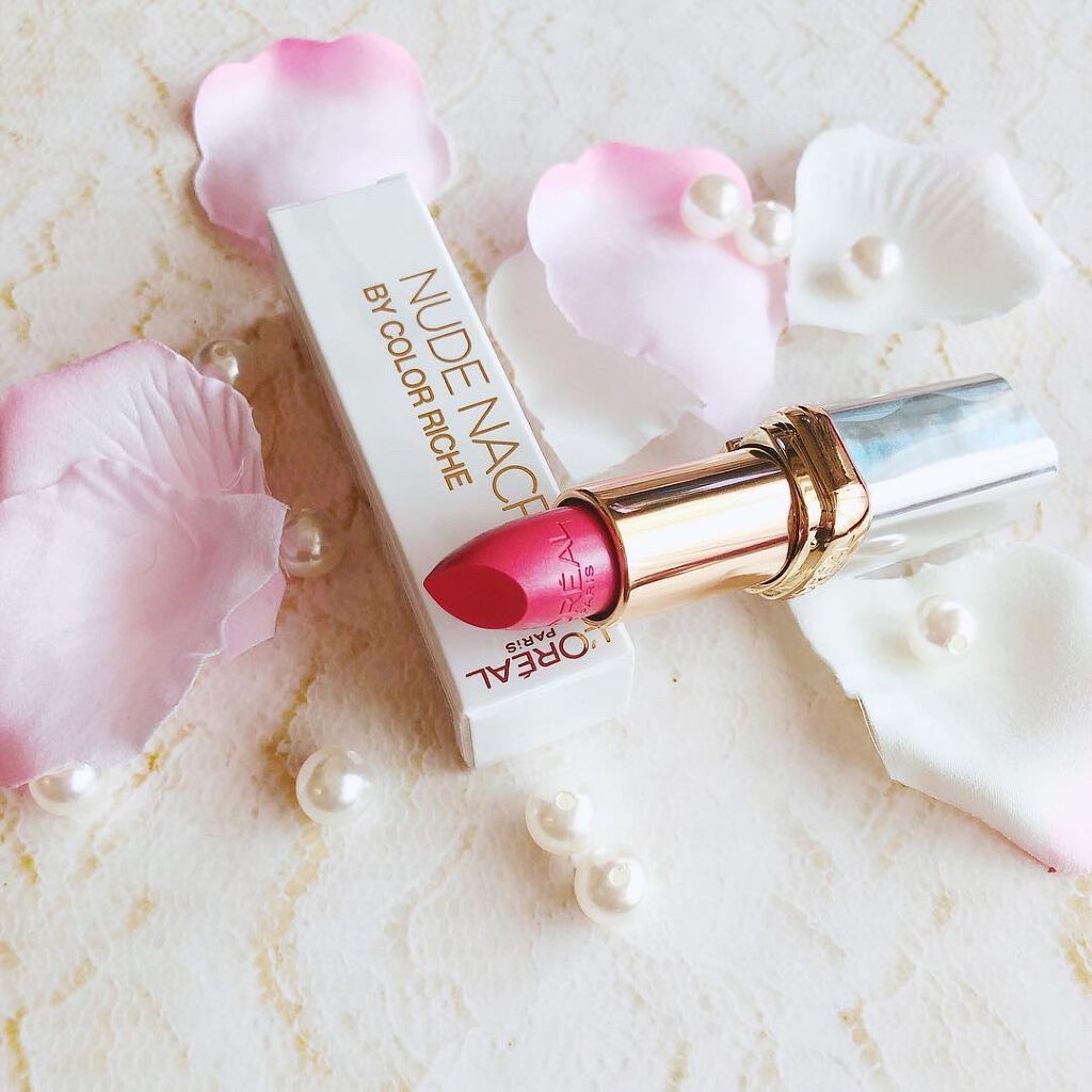 カラーリッシュ ルルージュ ヌードナクレ コレクション/ロレアル パリ/口紅を使ったクチコミ(1枚目)