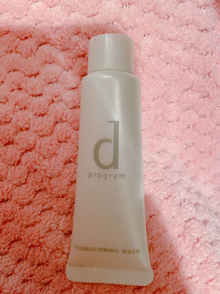 コンディショニングウォッシュ/d プログラム/洗顔フォームを使ったクチコミ(1枚目)