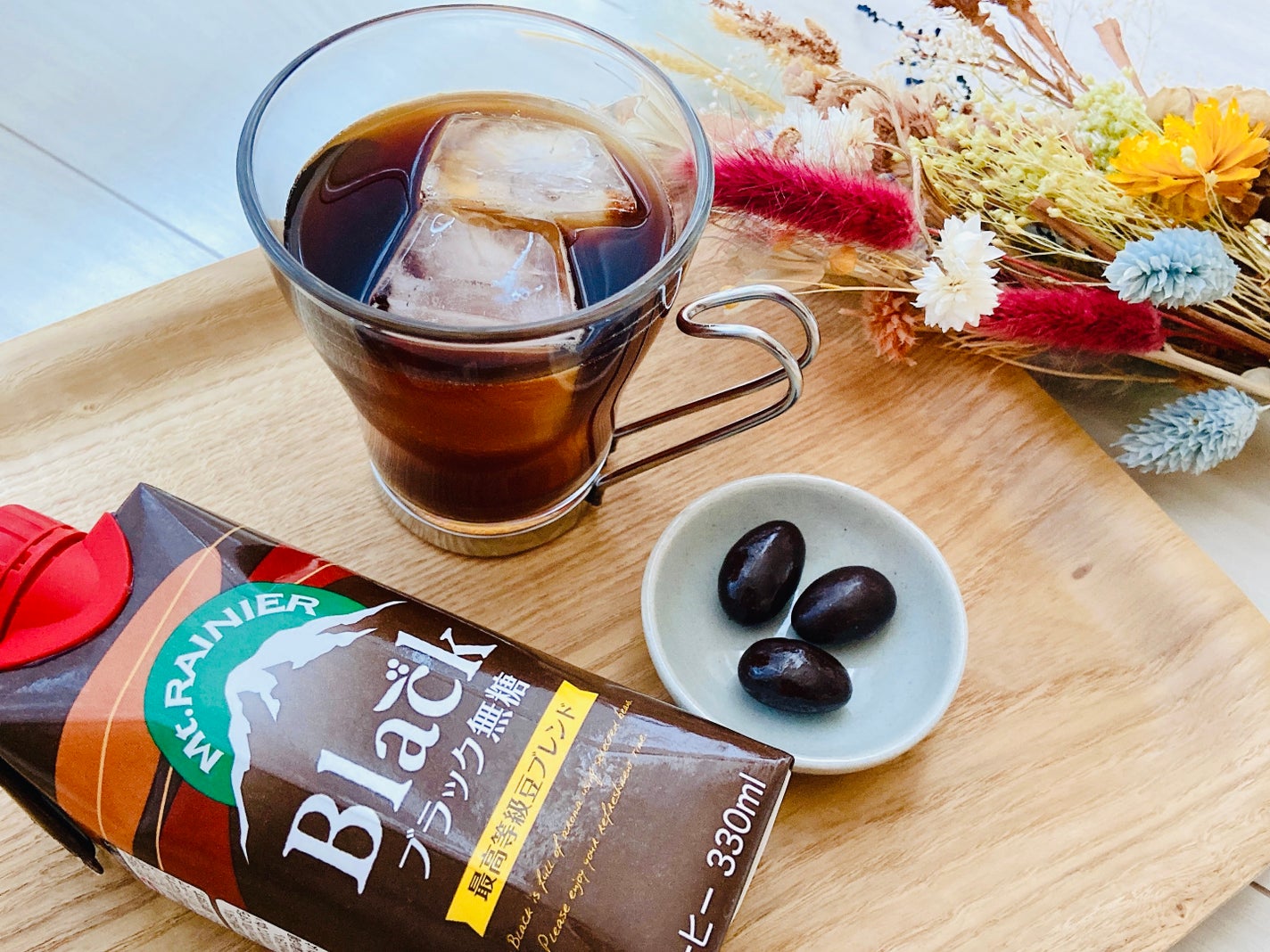 マウントレーニア ブラック無糖/森永乳業/ドリンクを使ったクチコミ(2枚目)