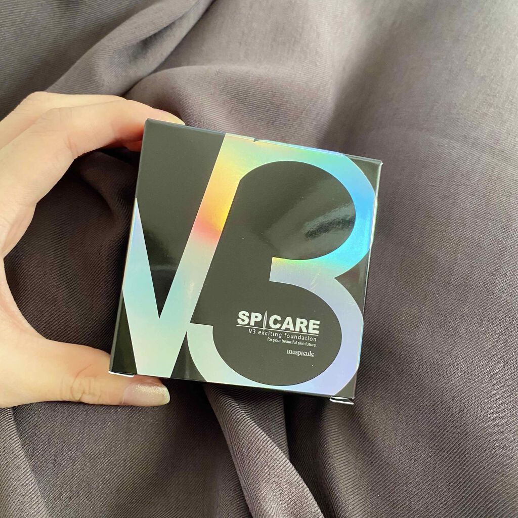 V3 エキサイティングファンデーション/SPICARE/クッションファンデーションを使ったクチコミ（1枚目）