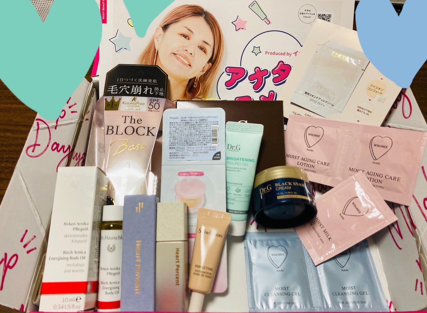 れんこんさん on LIPS 「RAXY1月イガリシノブ コラボBOX・毛穴パテ職人 毛穴崩れ..」(1枚目)