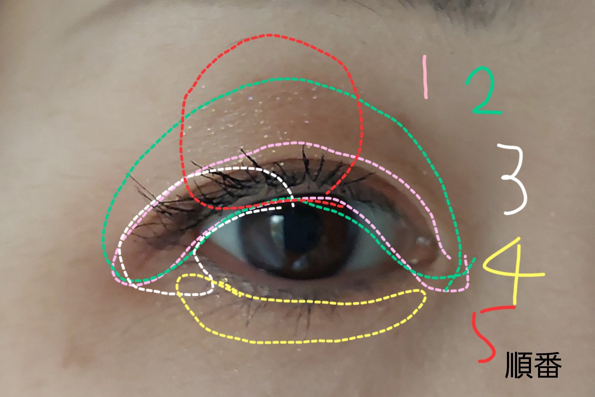 カラーパターンパレット/i’m meme/マルチパレットを使ったクチコミ（3枚目）