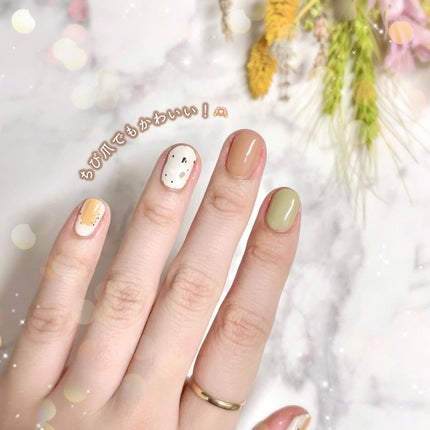 EDGEU ジェルネイルシール/EDGEU/ネイルシールを使ったクチコミ(7枚目)