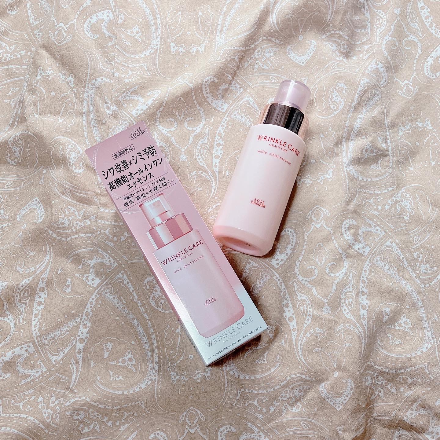 リンクルケア ホワイト モイストエッセンス/グレイスワン/オールインワン化粧品を使ったクチコミ（1枚目）