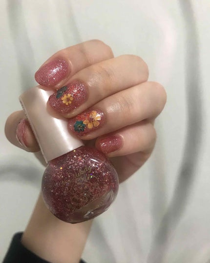 マイメロ ネイル/DAISO/マニキュアを使ったクチコミ(1枚目)