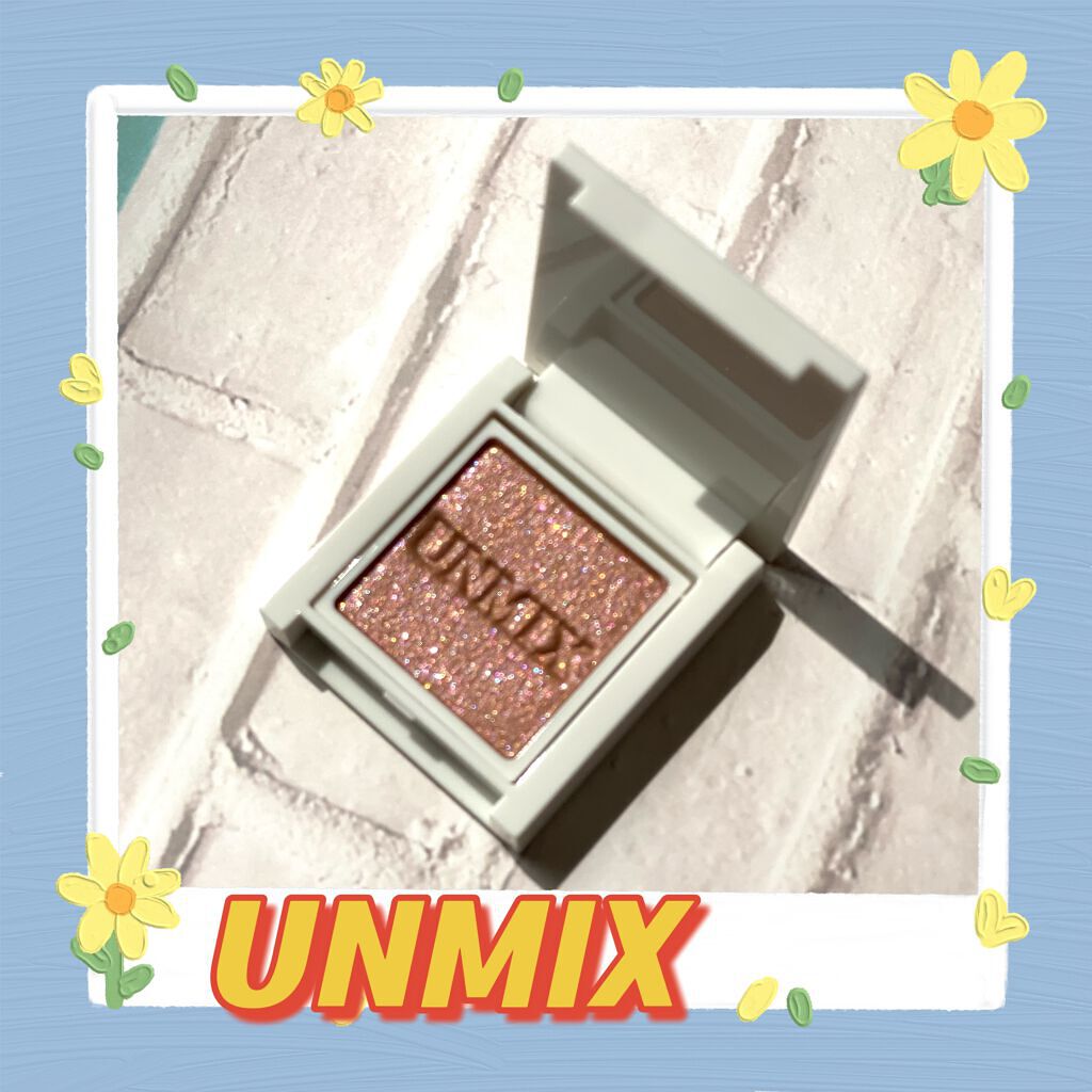 UNMIX アイリッドニュアンスのクチコミ「UNMIX
アイリッドニュアンス
04 ピンクサンド　　　　　　　　¥2,860

パウダーに.....」（1枚目）
