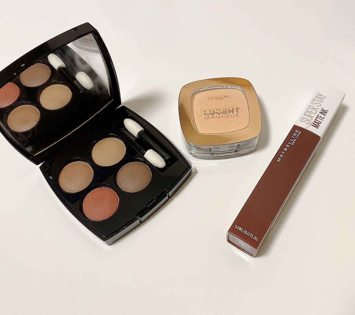 ルーセントマジック パウダーブラッシュ C1/ロレアル パリ/パウダーチークを使ったクチコミ（1枚目）