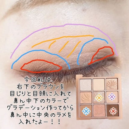 きつね on LIPS 「HOLIKAHOLIKAMymoodeyepalette08...」(4枚目)