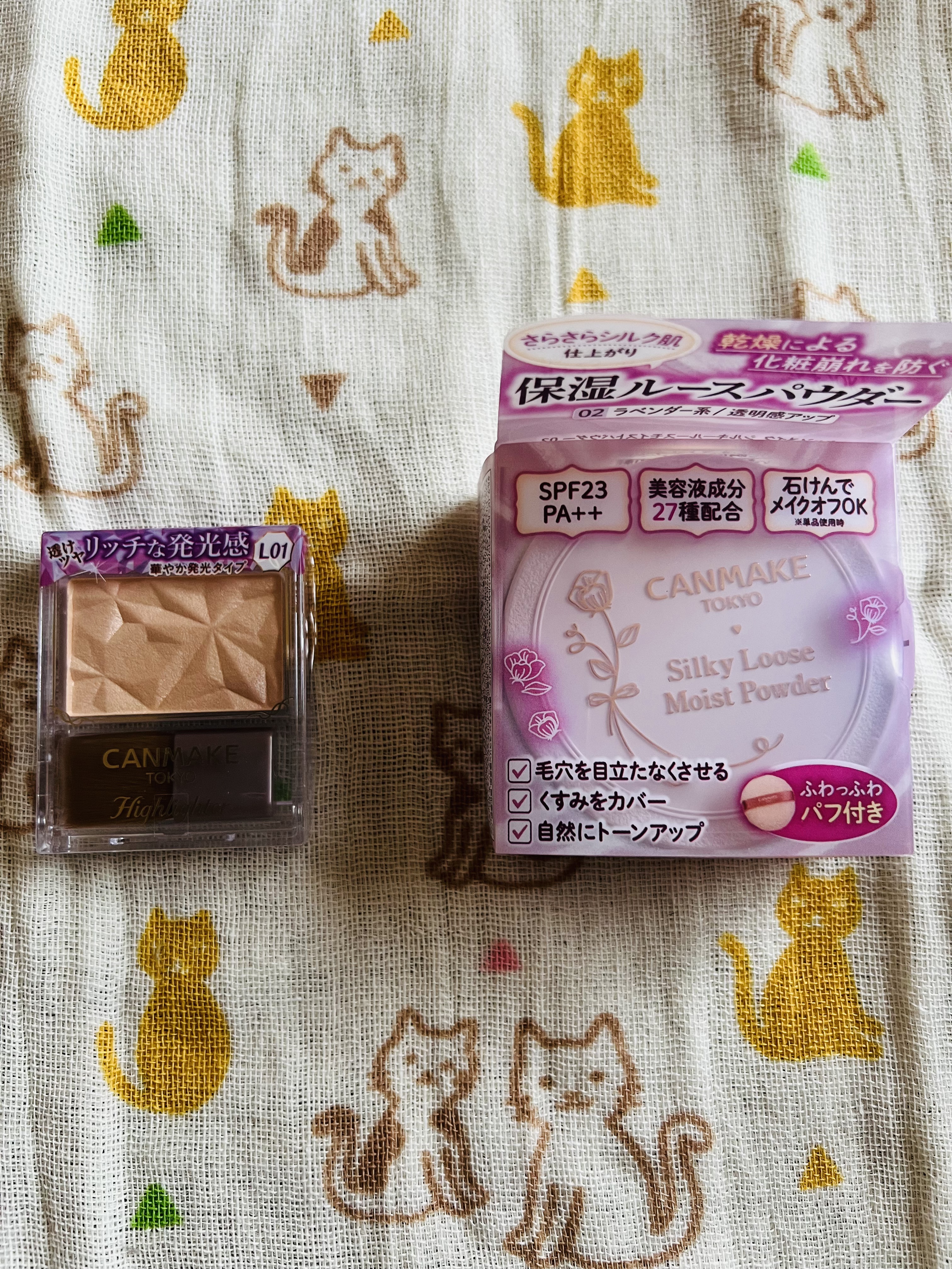 ハイライター/キャンメイク/パウダーハイライトを使ったクチコミ（1枚目）