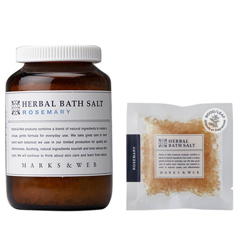 ハーバルバスソルト ローズマリー MARKS&WEB