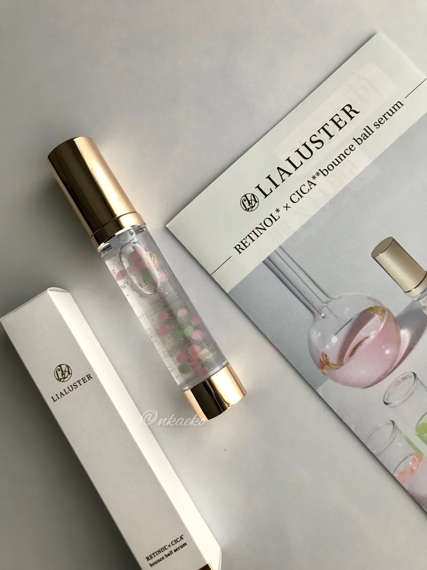 レチノール×シカ バウンスボールセラム/LIALUSTER/美容液を使ったクチコミ(4枚目)